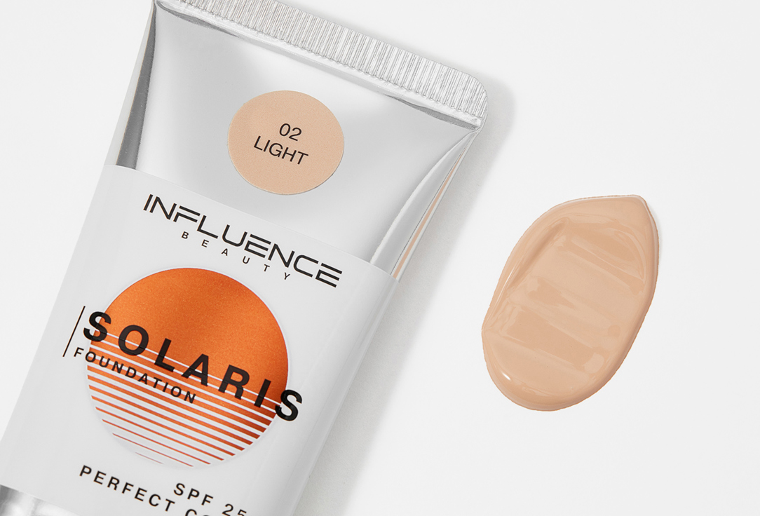 INFLUENCE beauty Foundation SPF25 Solaris 02 25 ml INFLUENCE beauty Foundation SPF25 Solaris