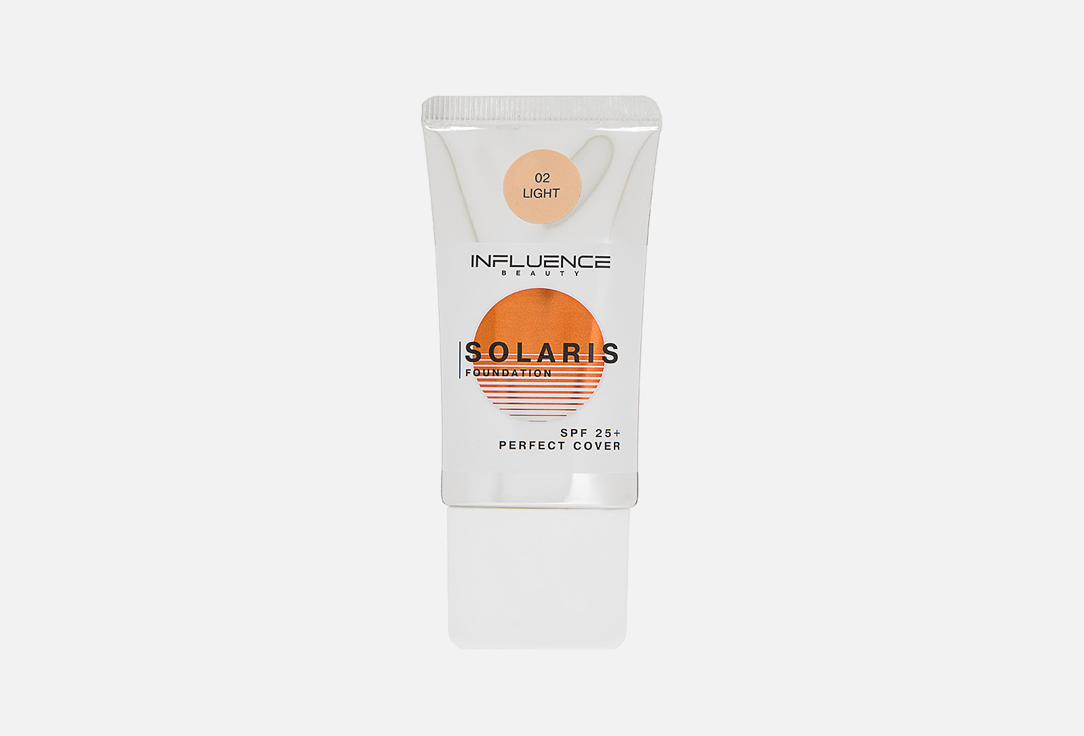 INFLUENCE beauty Foundation SPF25 Solaris 02 25 ml INFLUENCE beauty Foundation SPF25 Solaris