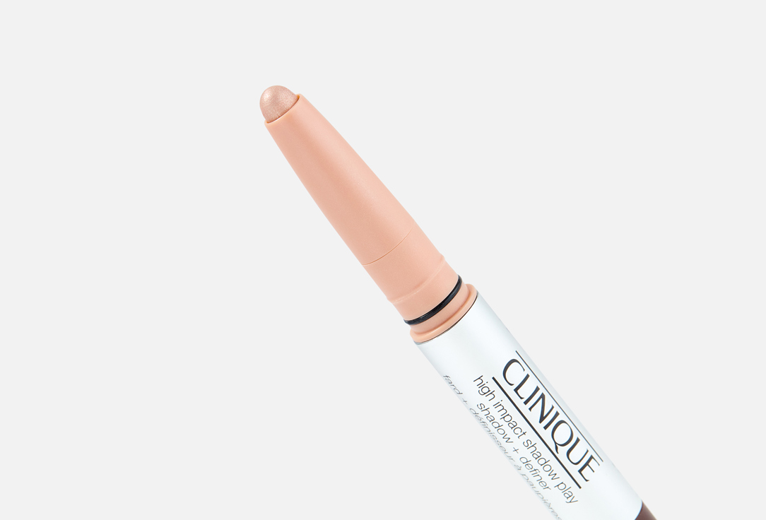 Clinique Double-ended eyeshadow pencil High Impact Shadow Play Café au lait 1.9 g Clinique Double-ended eyeshadow pencil High Impact Shadow Play