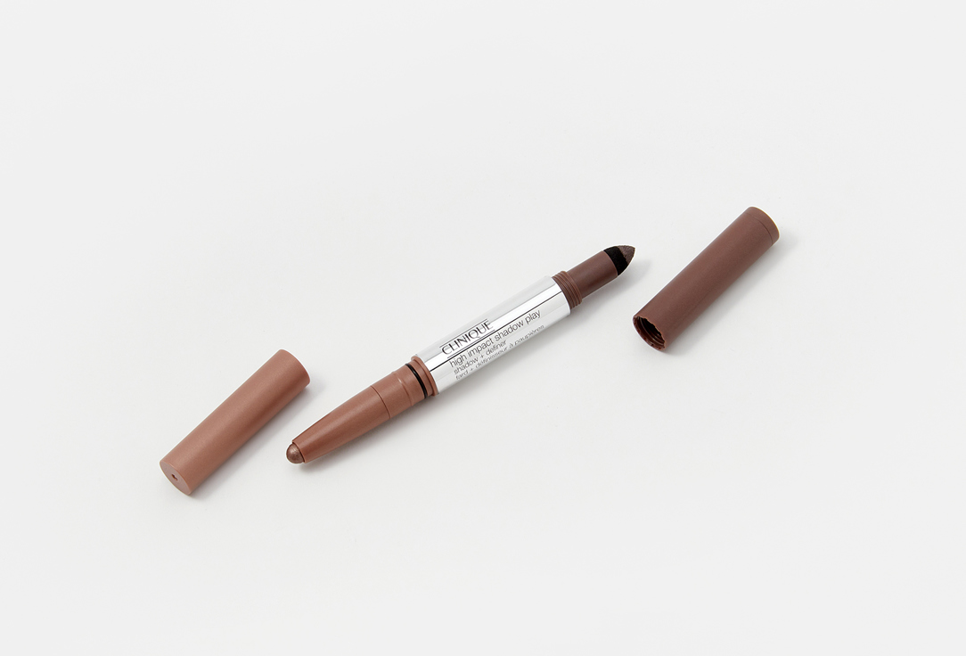 Clinique Двусторонние тени для век в карандаше High Impact Shadow Play Double latte 1.9 г Clinique Двусторонние тени для век в карандаше High Impact Shadow Play