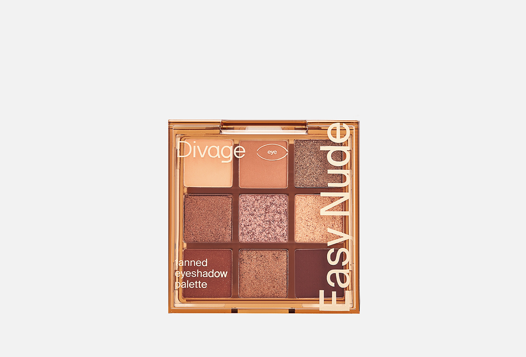 Divage Палетка теней для век Eyeshadow Palette Easy Nude