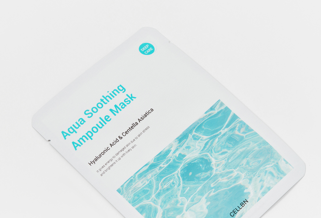 CELLBN Face moisture mask Aqua 1 pcs CELLBN Face moisture mask Aqua