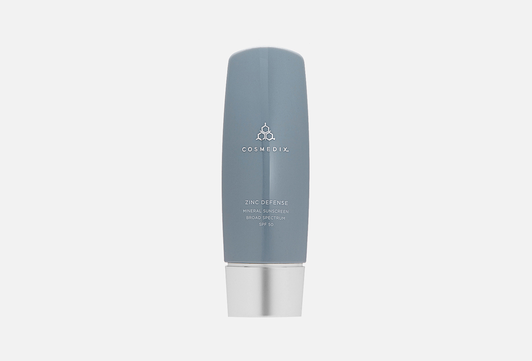 COSMEDIX Sunscreen Face Lotion SPF50 Zinc Defense Mineral Sunscreen