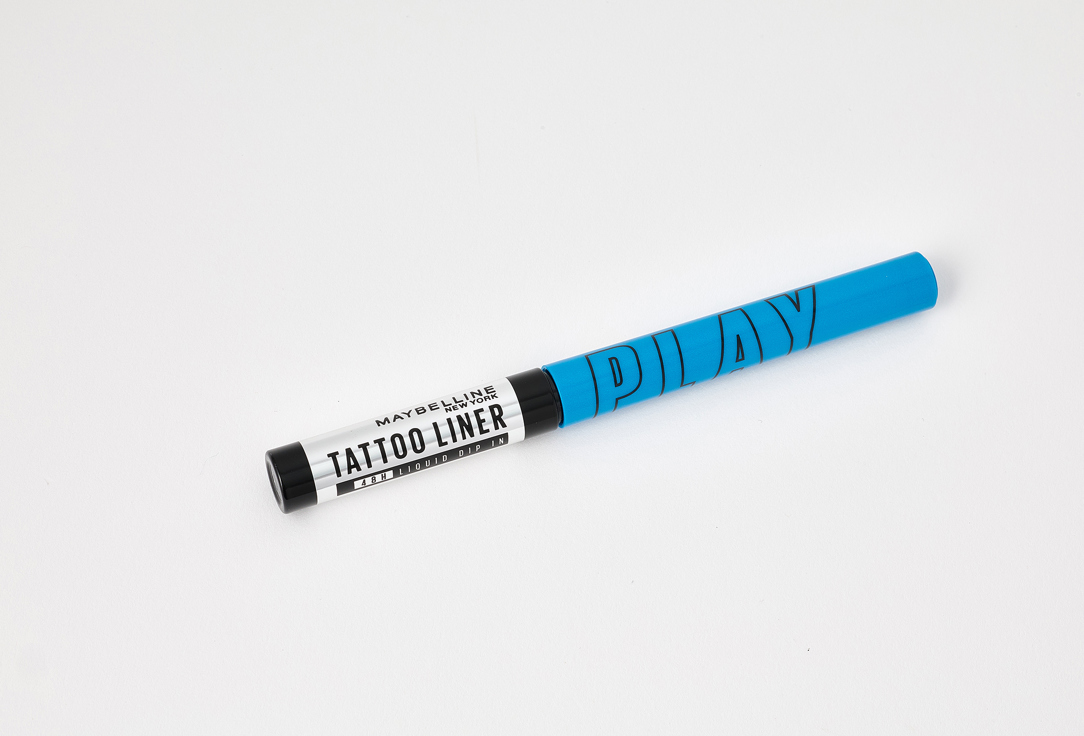 Maybelline New York Tatto Eyeliner Long-lasting up to 48 hours Play Metallic blue 2.1 ml Maybelline New York Tatto Eyeliner Long-lasting up to 48 hours Play