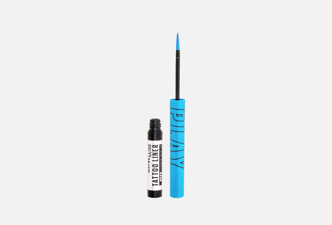 Maybelline New York Tatto Eyeliner Long-lasting up to 48 hours Play Metallic blue 2.1 ml Maybelline New York Tatto Eyeliner Long-lasting up to 48 hours Play