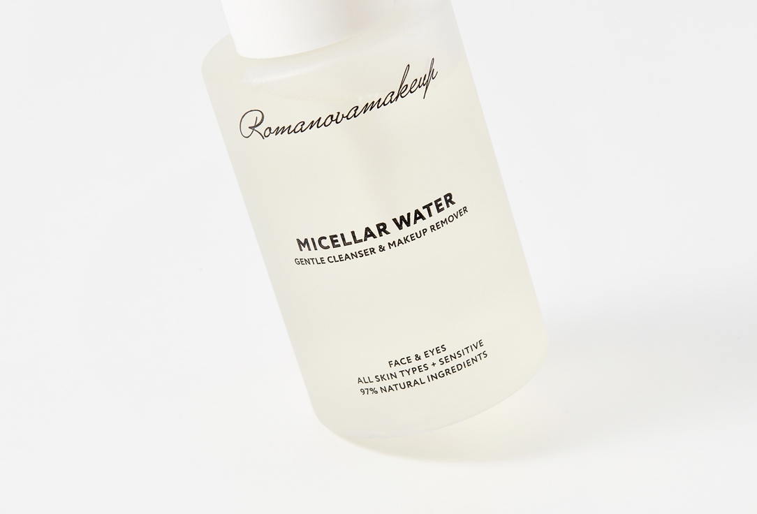 Romanovamakeup Gentle Cleanser & Makeup Remover Micellar Water 200 ml Romanovamakeup Gentle Cleanser & Makeup Remover Micellar Water