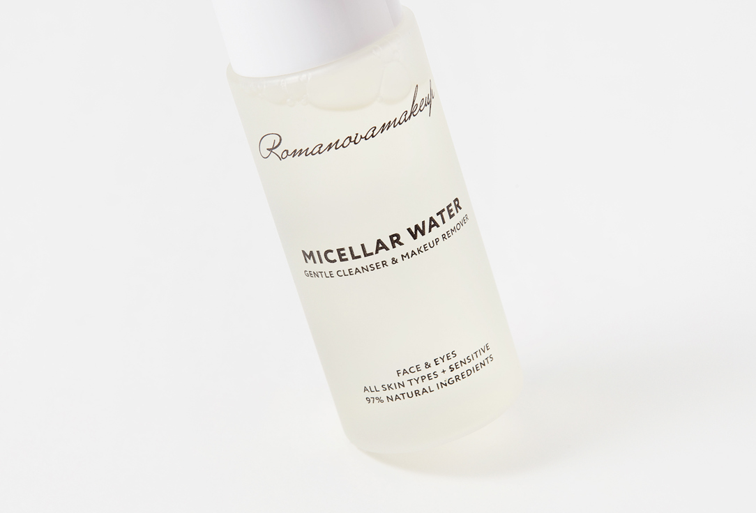 Romanovamakeup Мицеллярная вода GENTLE CLEANSER & MAKEUP REMOVER 50 мл Romanovamakeup Мицеллярная вода GENTLE CLEANSER & MAKEUP REMOVER