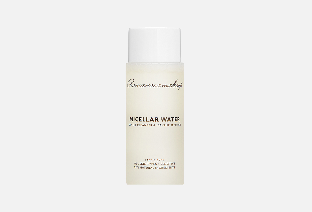 Romanovamakeup Мицеллярная вода GENTLE CLEANSER & MAKEUP REMOVER 50 мл Romanovamakeup Мицеллярная вода GENTLE CLEANSER & MAKEUP REMOVER