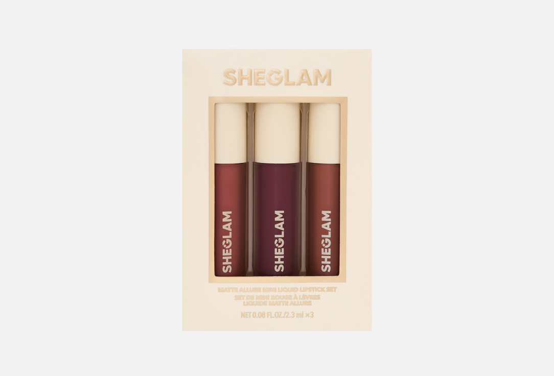 Sheglam Matte Liquid Lipstick Set Allure Mini