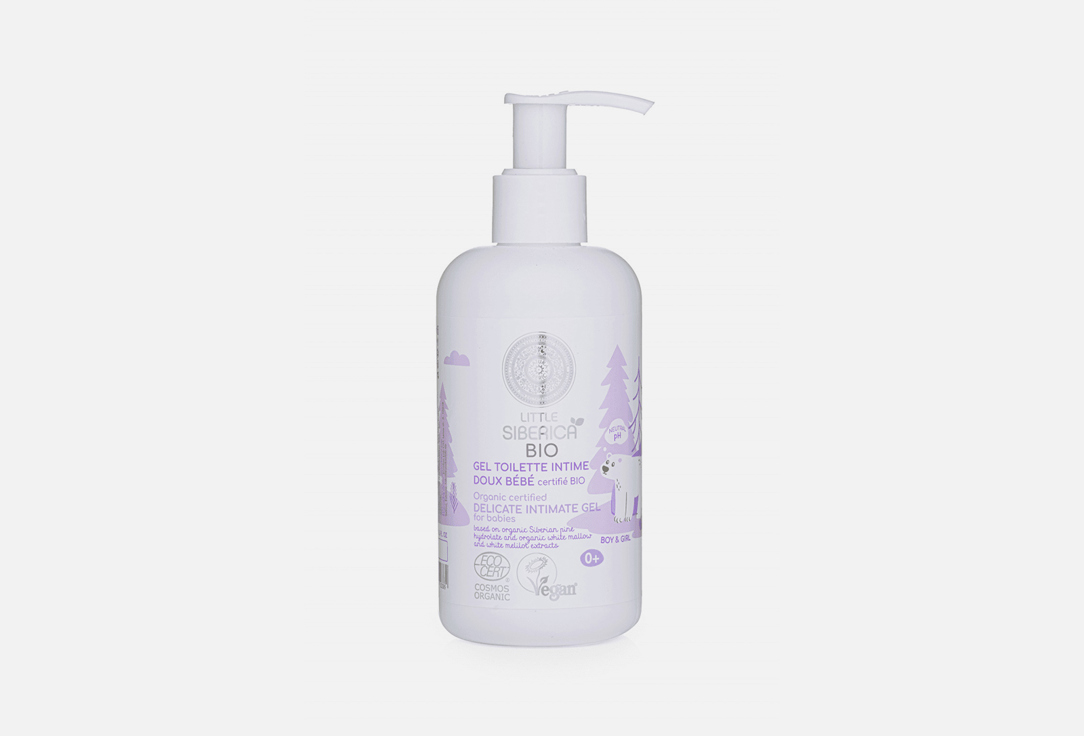 Natura Siberica Baby Shower Gel Certified Delicate intimate