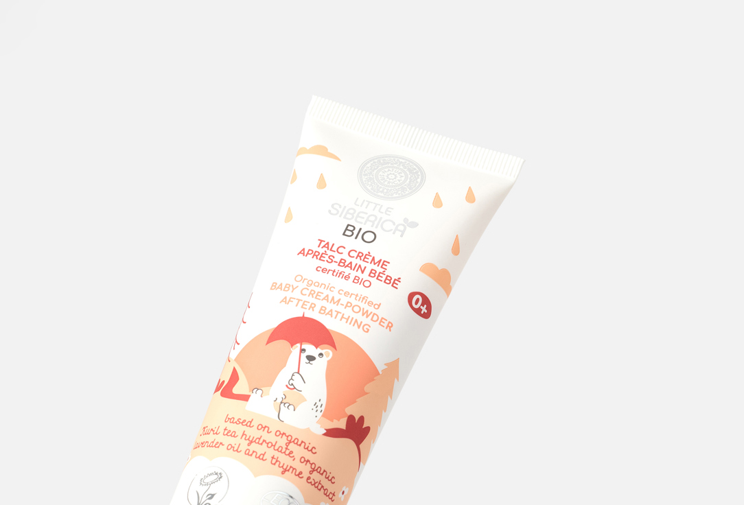 Natura Siberica Baby cream-powder after bathing Organic certified