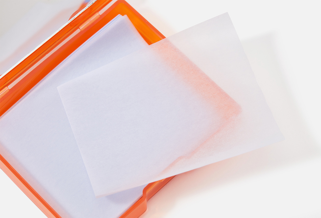 RAD Матирующие салфетки для лица со спонжем Grease Away The Heartache Blotting Paper