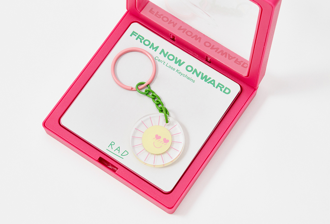 RAD Keychain Сan't lose Keychain 001 1 pcs RAD Keychain Сan't lose Keychain 001