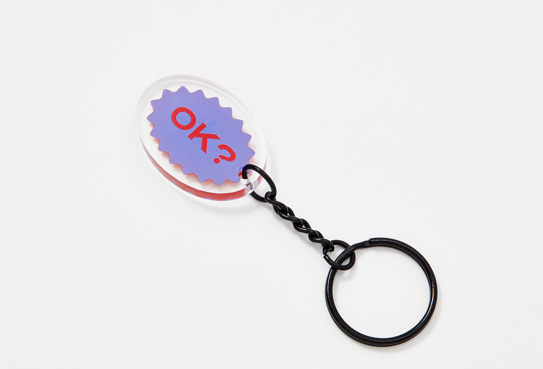 RAD KEYCHAIN can't lose keychain 1 pcs RAD KEYCHAIN can't lose keychain