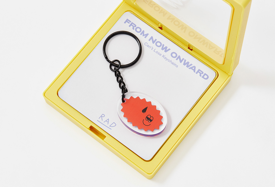 RAD KEYCHAIN can't lose keychain 1 pcs RAD KEYCHAIN can't lose keychain
