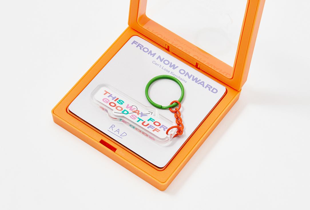 RAD KEYCHAIN can't lose keychain