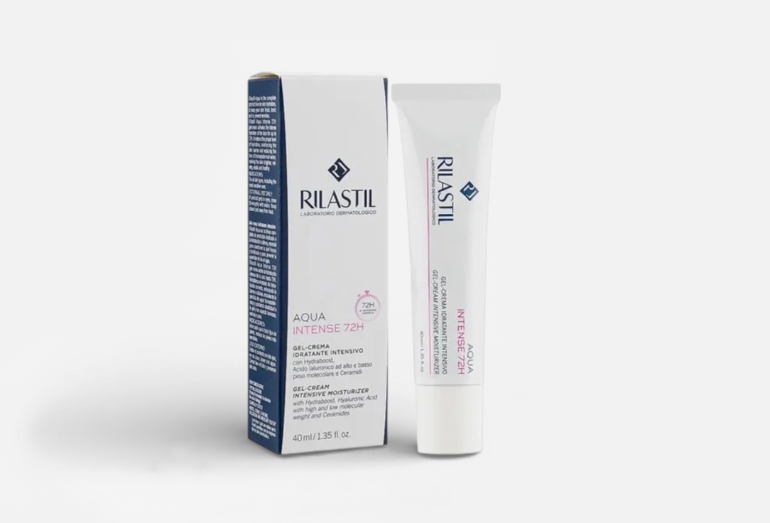 Rilastil Long-lasting hydrating Face gel-cream Aqua Intense 40 ml Rilastil Long-lasting hydrating Face gel-cream Aqua Intense
