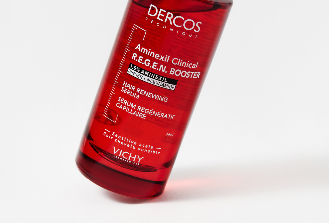Vichy Anti-Hair Loss Booster Serum spray Dercos Aminerxil Clinical Regen