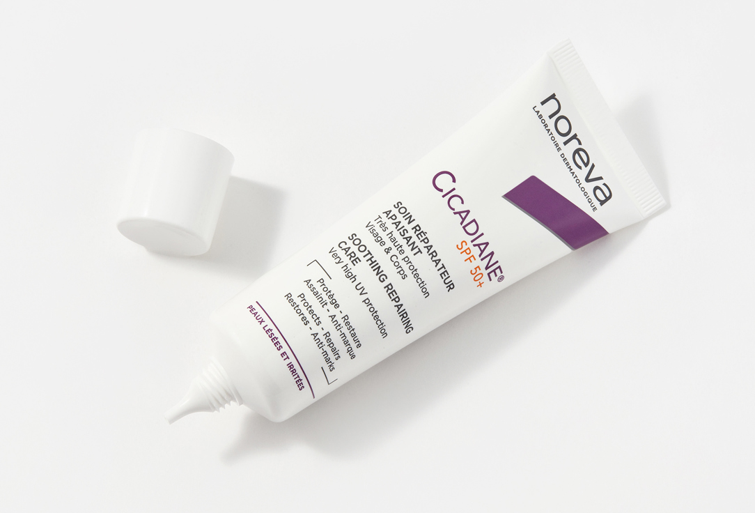 Noreva Soothing & Repairing Face Cream SPF 50 + CICADIANE