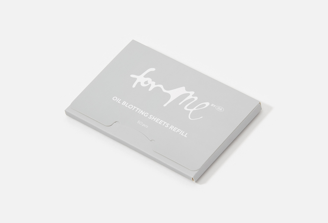 FOR ME by gold apple Матирующие салфетки oil blotting sheet 50 шт FOR ME by gold apple Матирующие салфетки oil blotting sheet