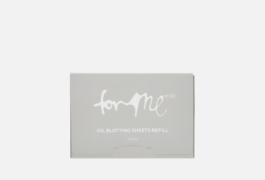 FOR ME by gold apple Матирующие салфетки oil blotting sheet 50 шт FOR ME by gold apple Матирующие салфетки oil blotting sheet