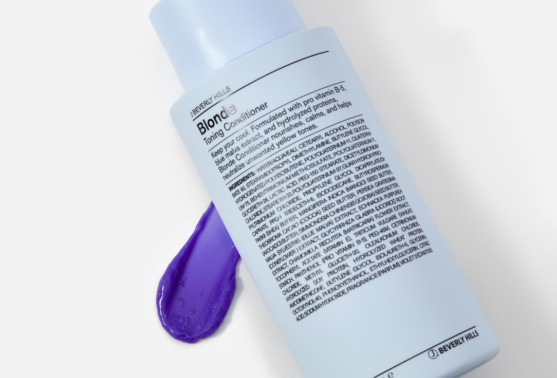 J BEVERLY HILLS Кондиционер тонирующий для осветленных волос Blonde