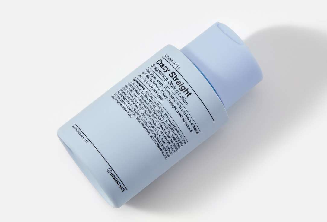 J BEVERLY HILLS Straightening styling lotion Blue crazy straight