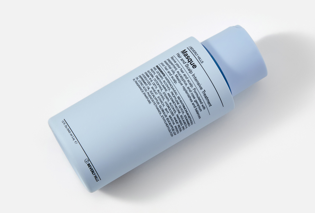 J BEVERLY HILLS Hair and scalp intensive treatment Blue masque