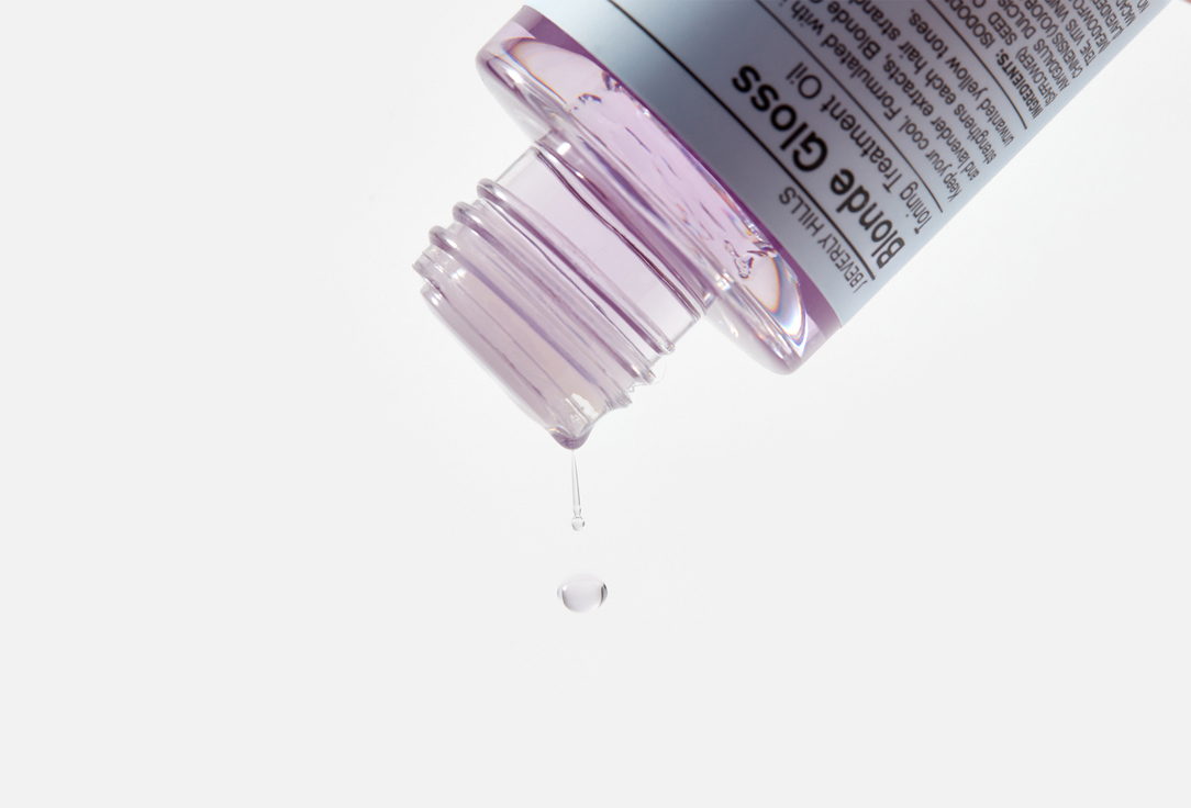 J BEVERLY HILLS Hair toning treatment oil Blue blonde gloss