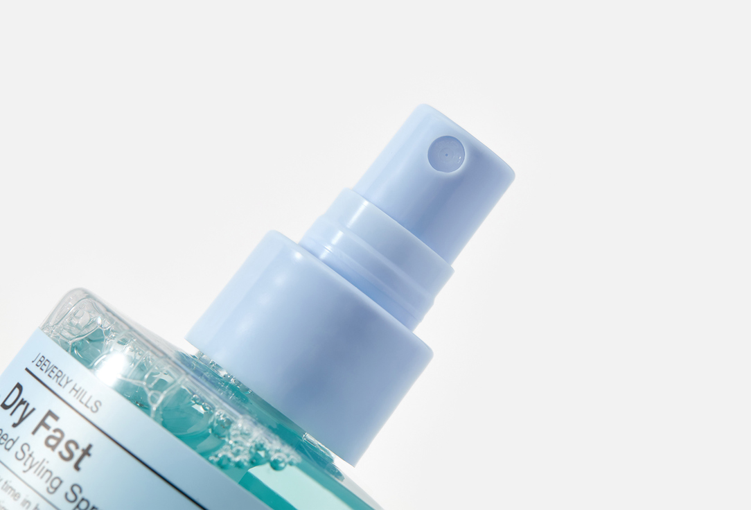 J BEVERLY HILLS Speed styling spray Blue dry fast