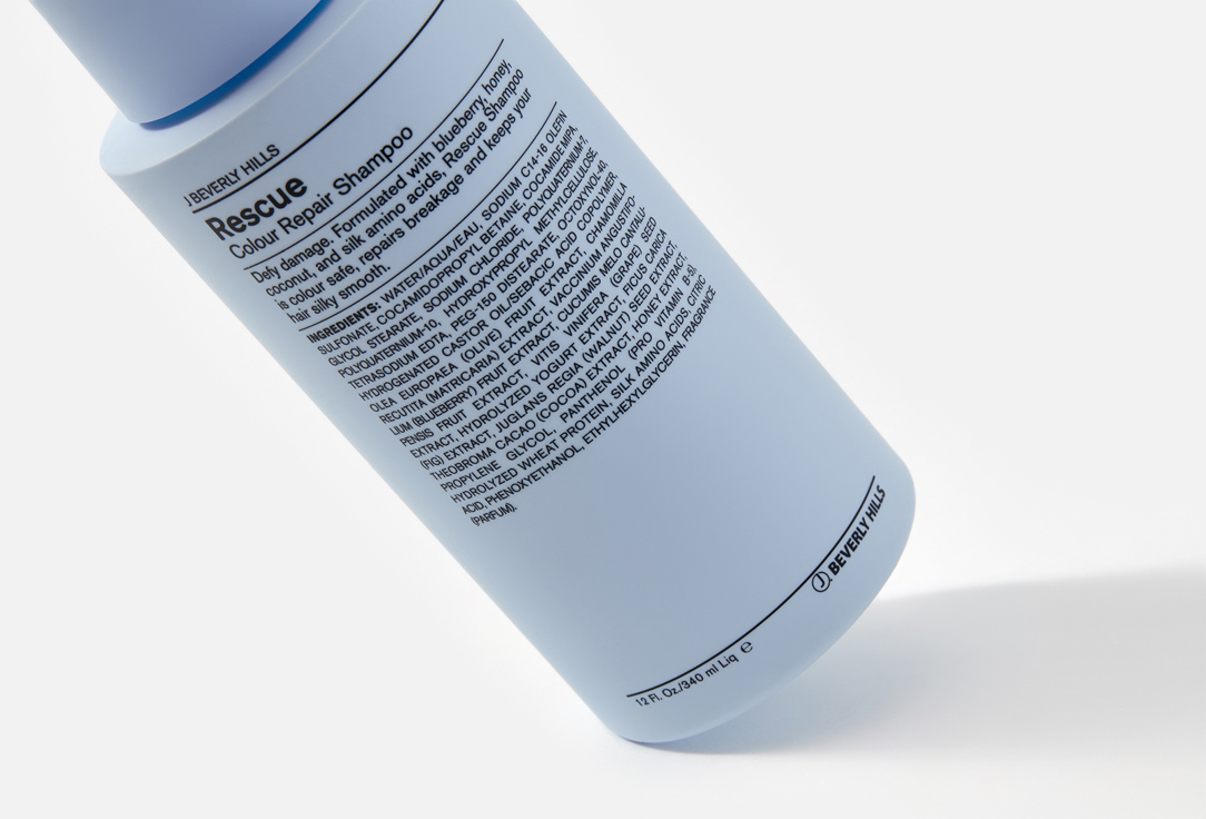 J BEVERLY HILLS Nourishing hair shampoo Blue rescue