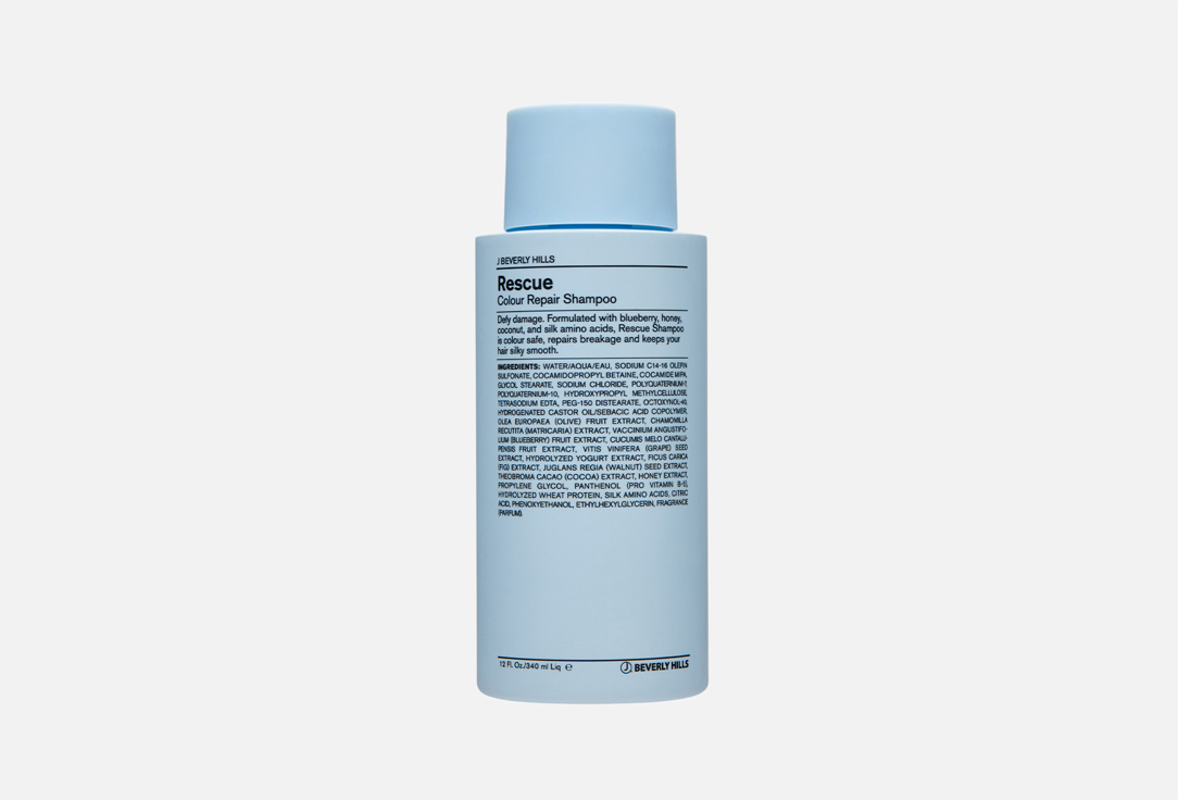 J BEVERLY HILLS Nourishing hair shampoo Blue rescue