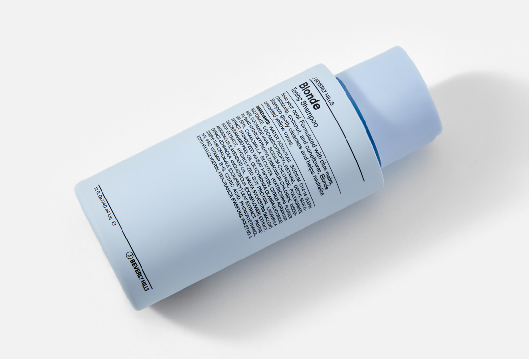 J BEVERLY HILLS Hair toning shampoo Blue blonde