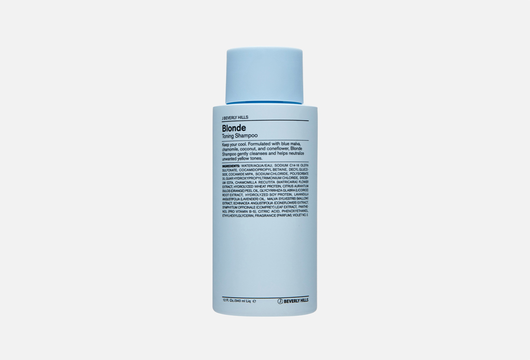 J BEVERLY HILLS Hair toning shampoo Blue blonde