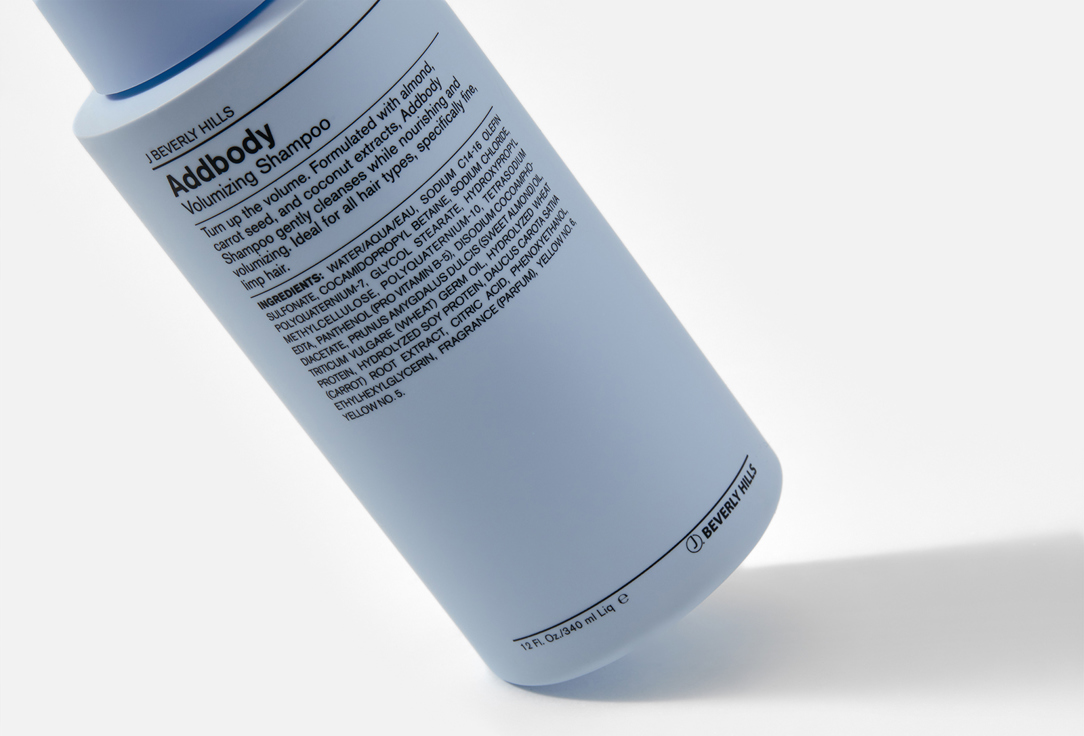 J BEVERLY HILLS Hair volumizing shampoo Blue addbody