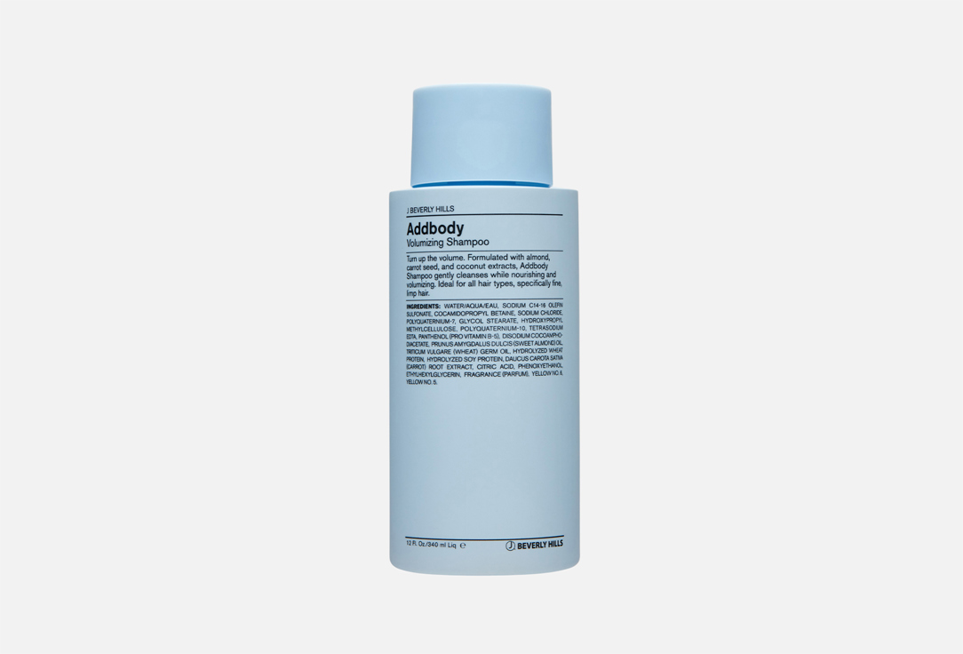 J BEVERLY HILLS Hair volumizing shampoo Blue addbody