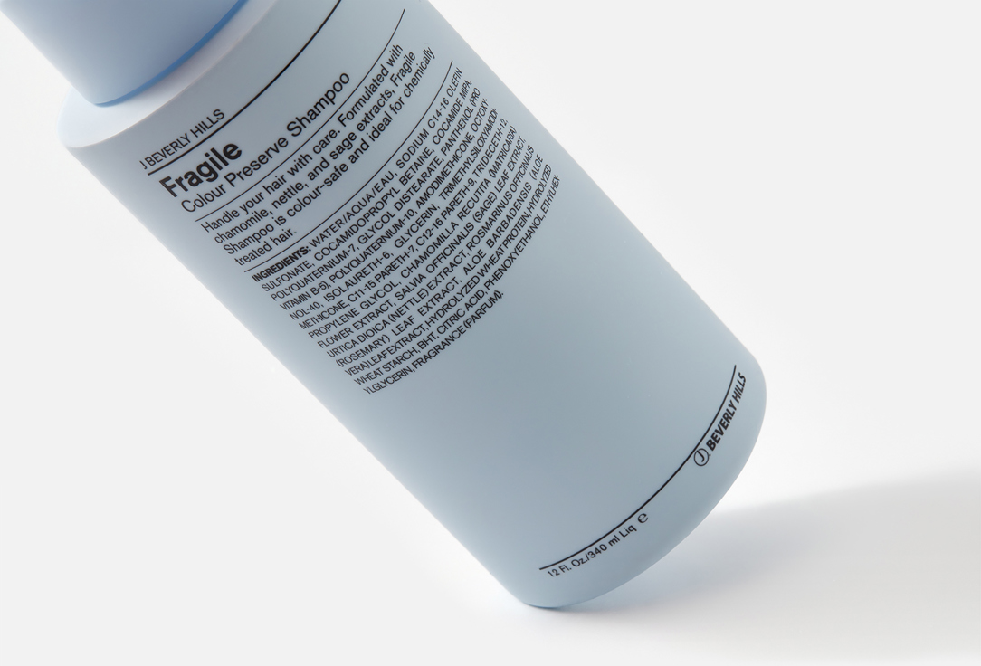 J BEVERLY HILLS Colour preserve hair shampoo Blue fragile