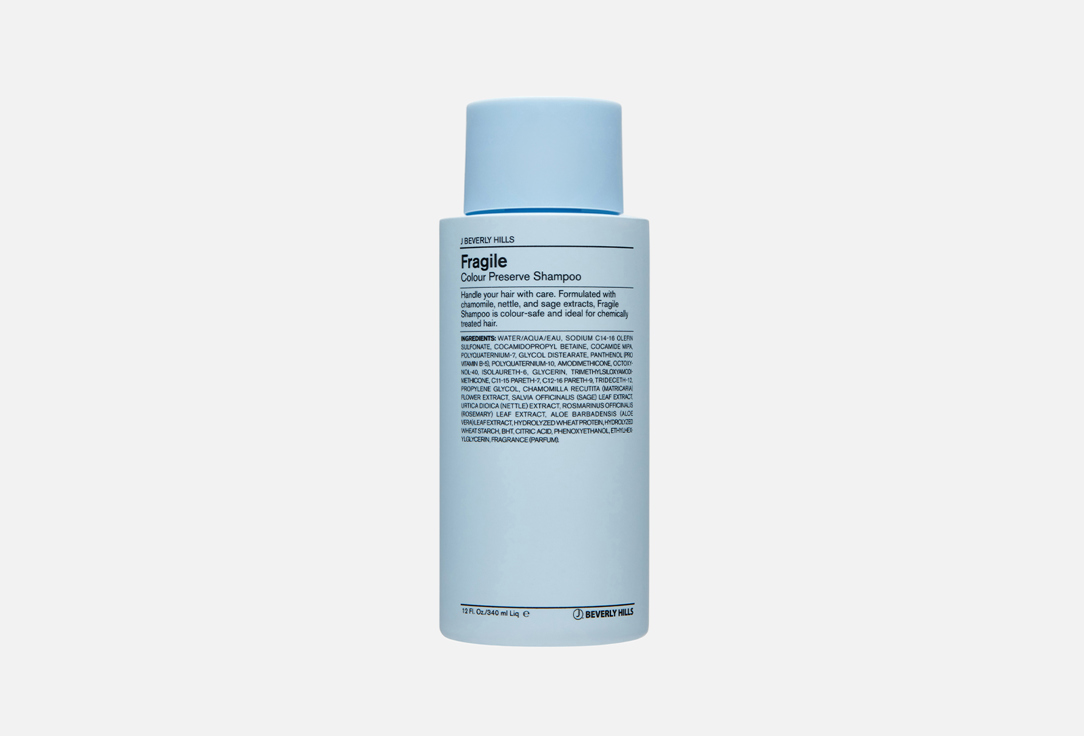 J BEVERLY HILLS Colour preserve hair shampoo Blue fragile
