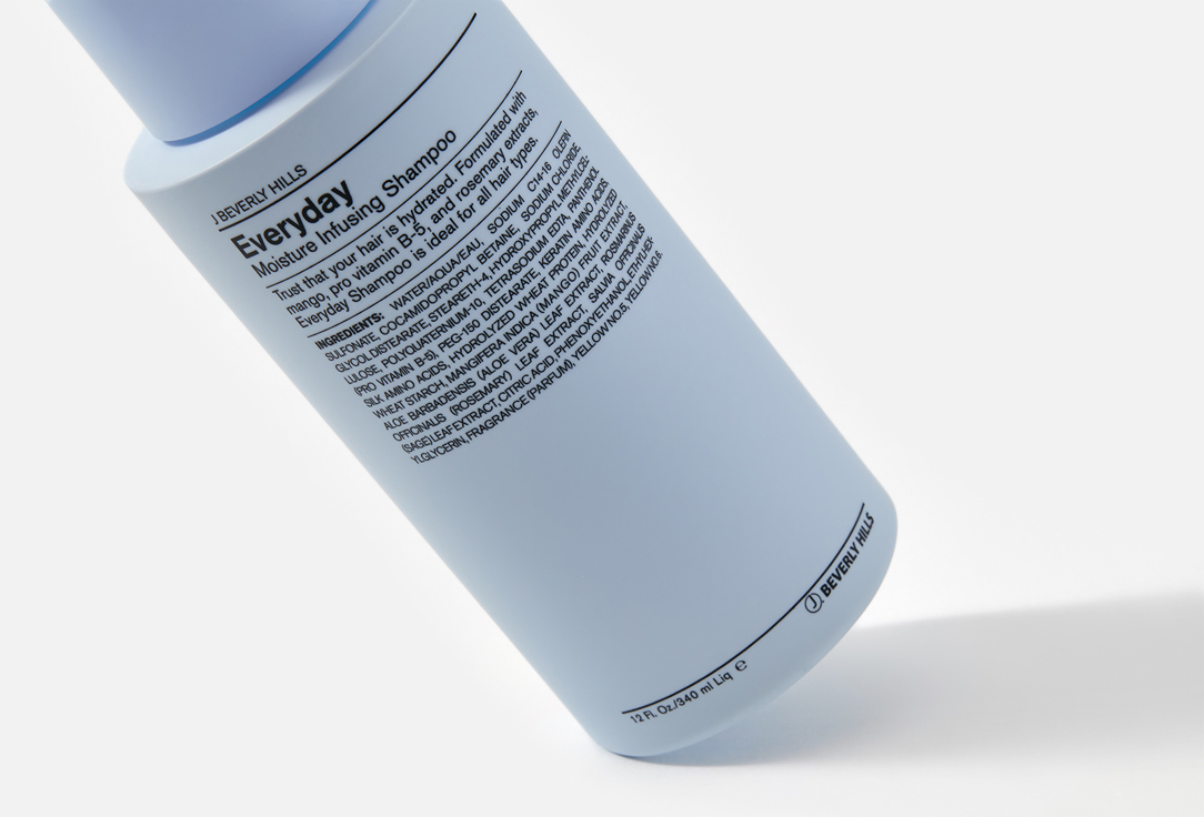 J BEVERLY HILLS Moisture infusing shampoo Blue everyday