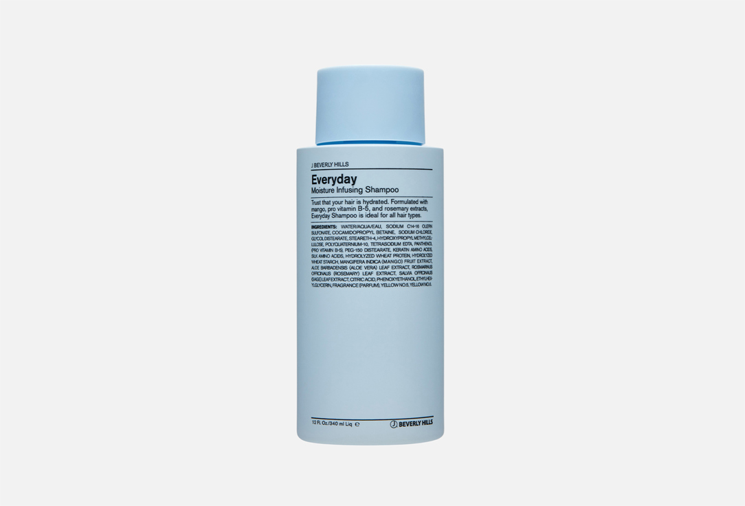 J BEVERLY HILLS Moisture infusing shampoo Blue everyday