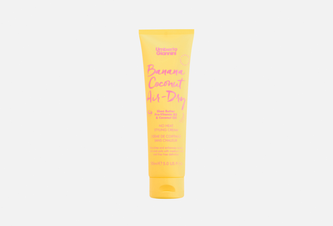 Umberto Giannini Styling Hair Cream Banana Coconut Air Dry
