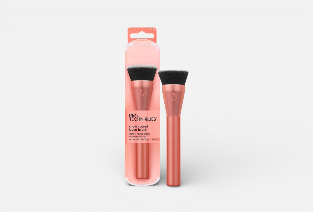 Real Techniques Foundation Brush Glow Round Base Brush