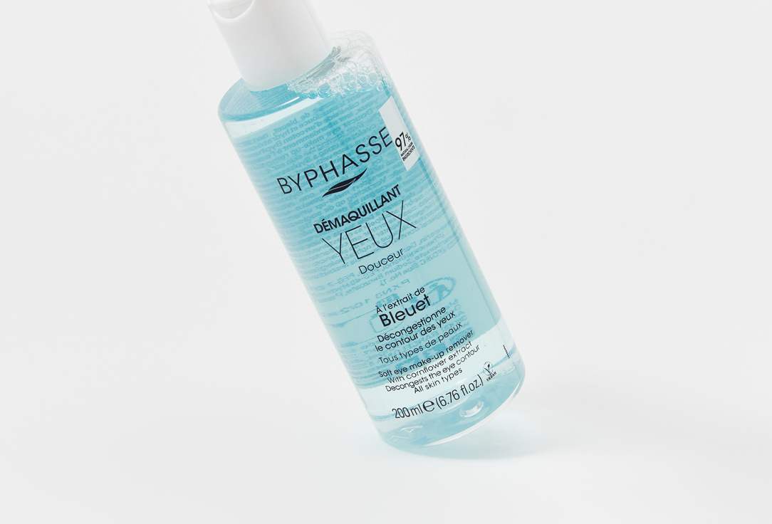 BYPHASSE Soft Eye Make Up Remover Cornflower Extract 200 ml BYPHASSE Soft Eye Make Up Remover Cornflower Extract