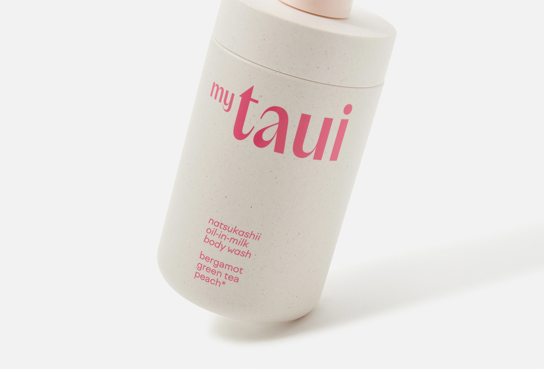 myTAUI Нежное увлажняющее гель-масло для душа natsukashii oil-in-milk body wash