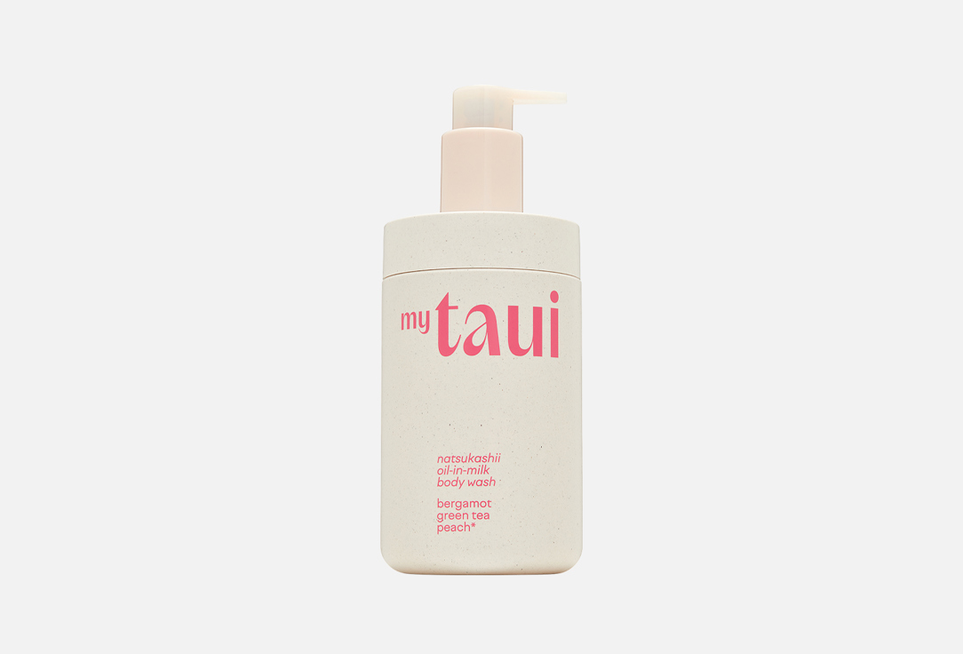 myTAUI Нежное увлажняющее гель-масло для душа natsukashii oil-in-milk body wash