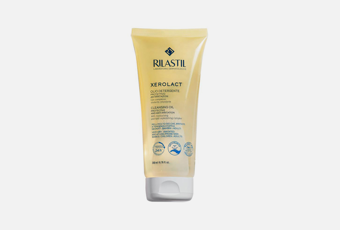 Rilastil Nourishing cleansing Face and Body oil Xerolact 200 ml Rilastil Nourishing cleansing Face and Body oil Xerolact