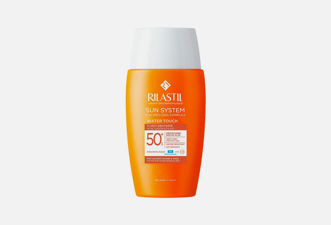 Rilastil Ultra-light moisturizing sunscreen fluid SPF 50+ Sun System 50 ml Rilastil Ultra-light moisturizing sunscreen fluid SPF 50+ Sun System
