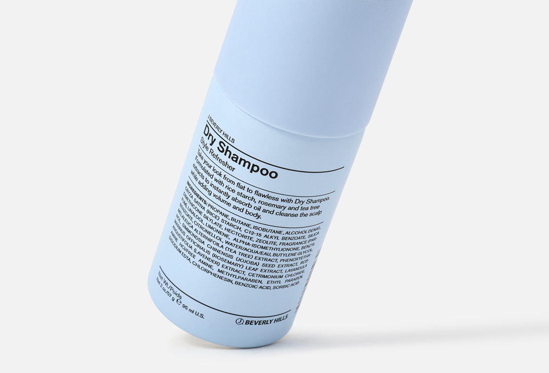 J BEVERLY HILLS Dry shampoo Blue style refresher