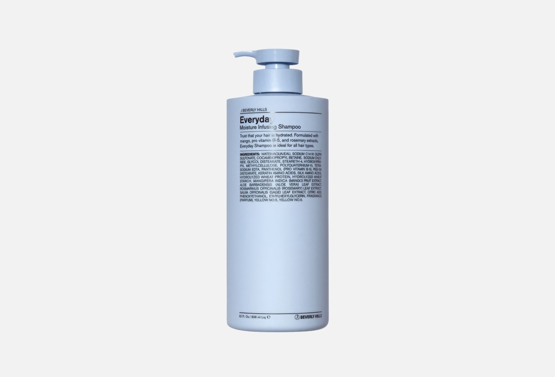 J BEVERLY HILLS Moisture infusing shampoo Blue everyday