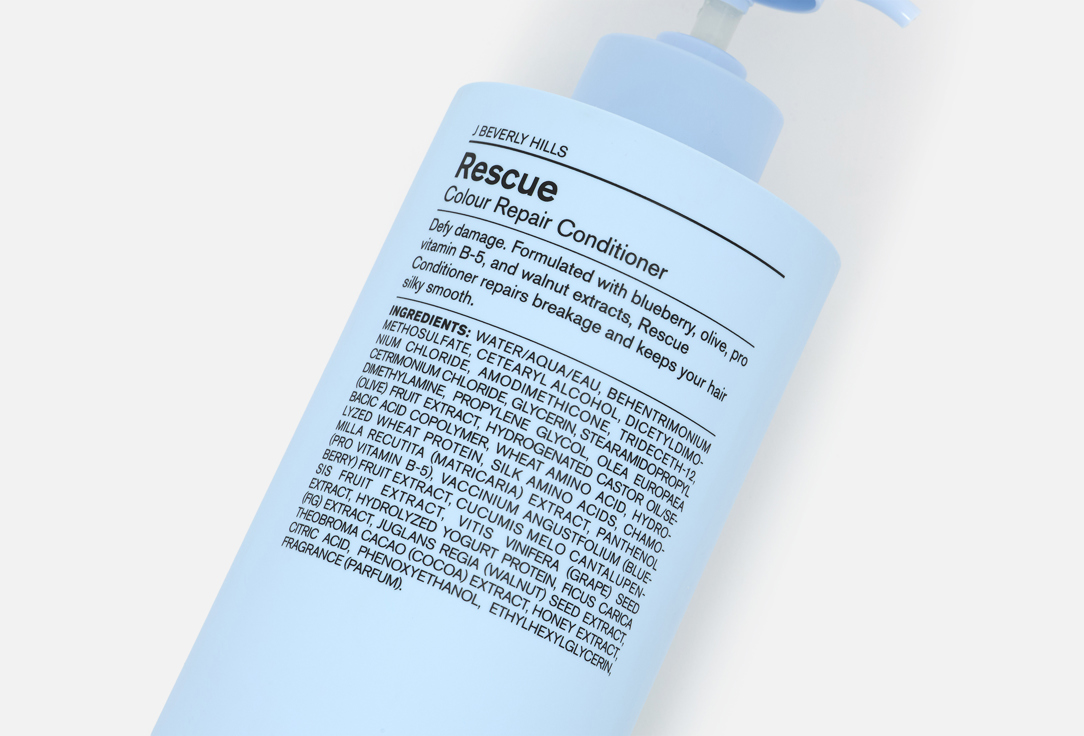 J BEVERLY HILLS Nourishing hair conditioner Blue rescue